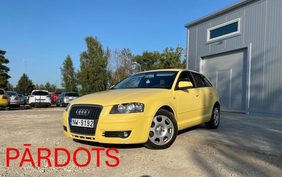 PĀRDOTS Audi a3 2.0 TDI automāts 2005